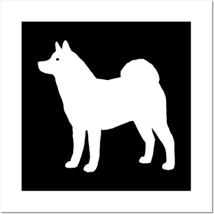 Akita Dog Breed Silhouette Posters and Art